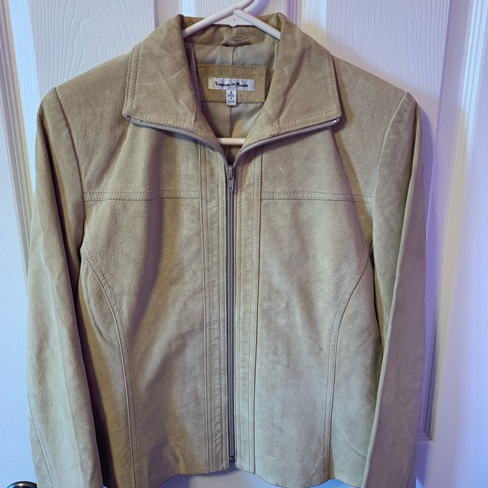 100% Leather Jacket Size 2